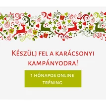 Készülj fel a karácsonyi kampányodra! 1 hónapos online tréning