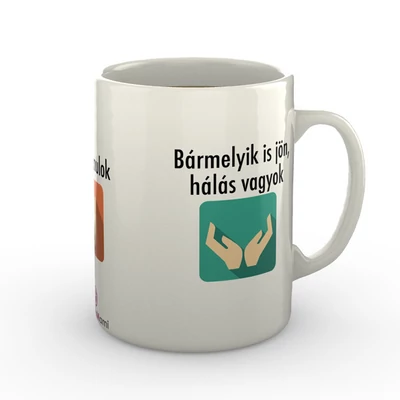 Gazdagmami Motivációs Bögre - Nyerek