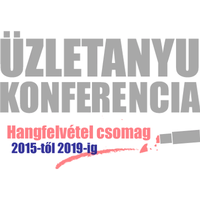 Üzletanyu Konferencia Hangfelvétel FULLEXTRA csomag 4+1 konferencia ajándékba